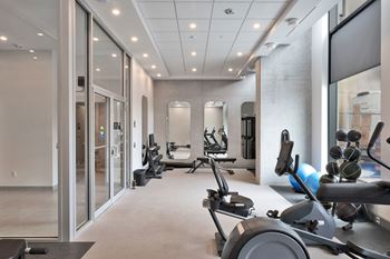 Fully-equipped fitness center